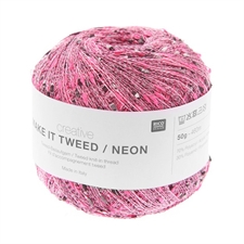 Rico Design - Make it Tweed Pink Neon